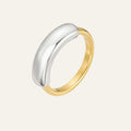 Silk Ring in Two Tone