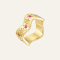 Chunky Zig Zag Ring