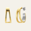 Apex Hoops - Two Tone
