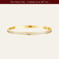 Pre-order: Embellished Bangle - Gold