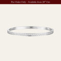 Pre-order: Embellished Bangle - Silver
