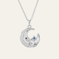 Dancing in the moonlight Necklace - Silver