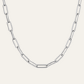 Midi Link Chain in Silver