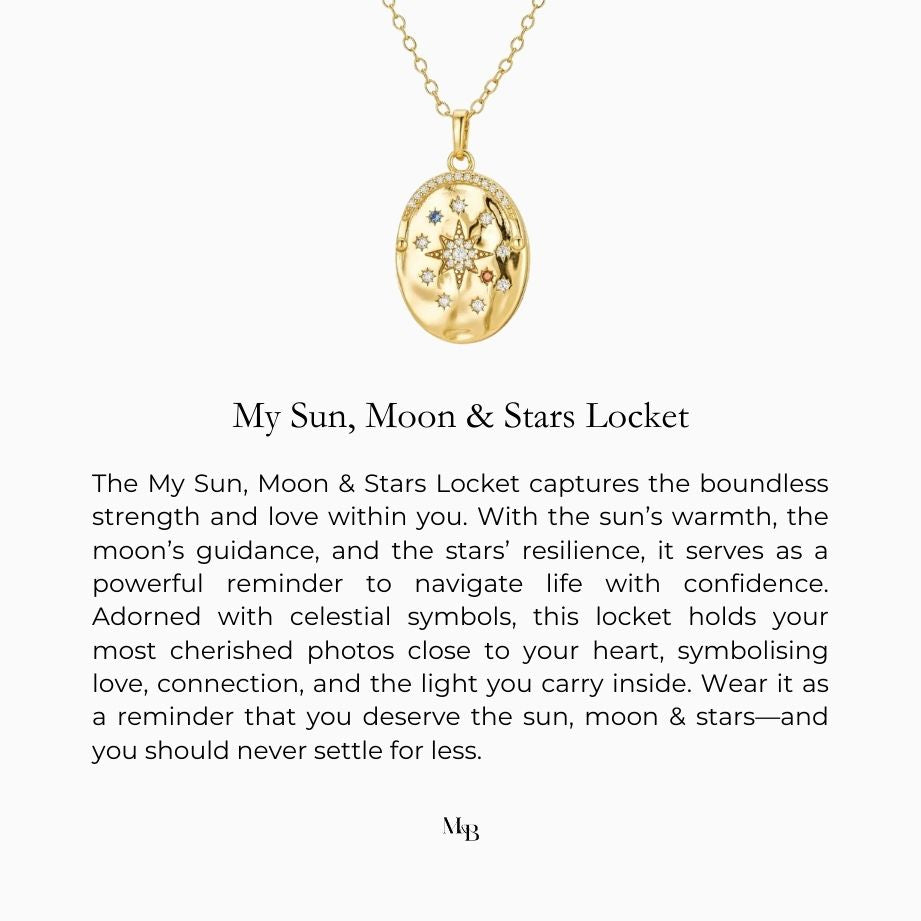 My Sun, Moon & Stars Locket Set