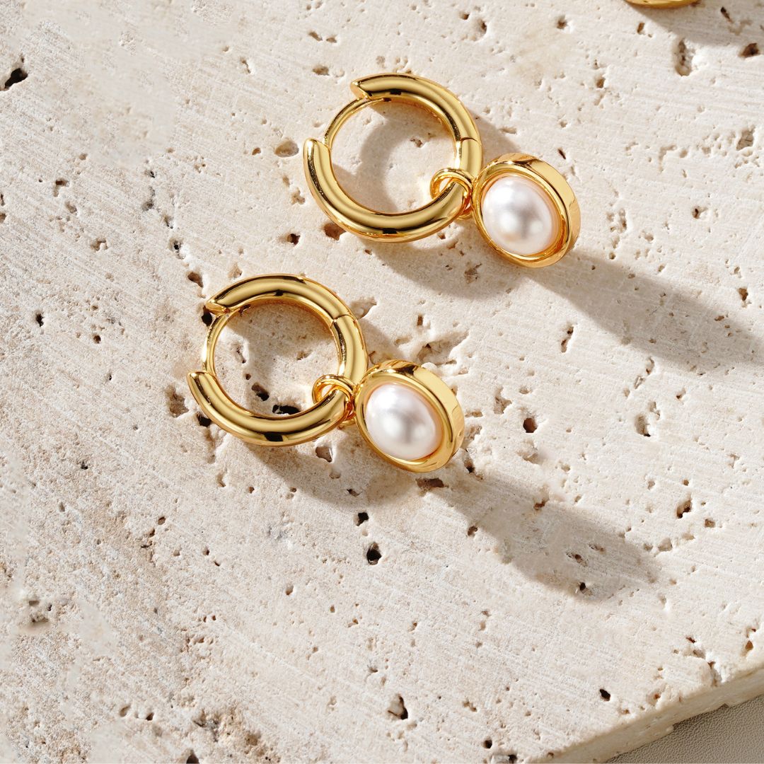 Lilia Pearl Earrings