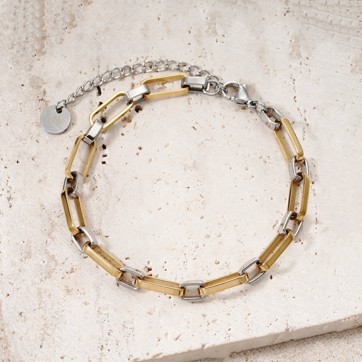 Classic Link Bracelet - Two Tone