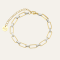 Classic Link Bracelet - Two Tone