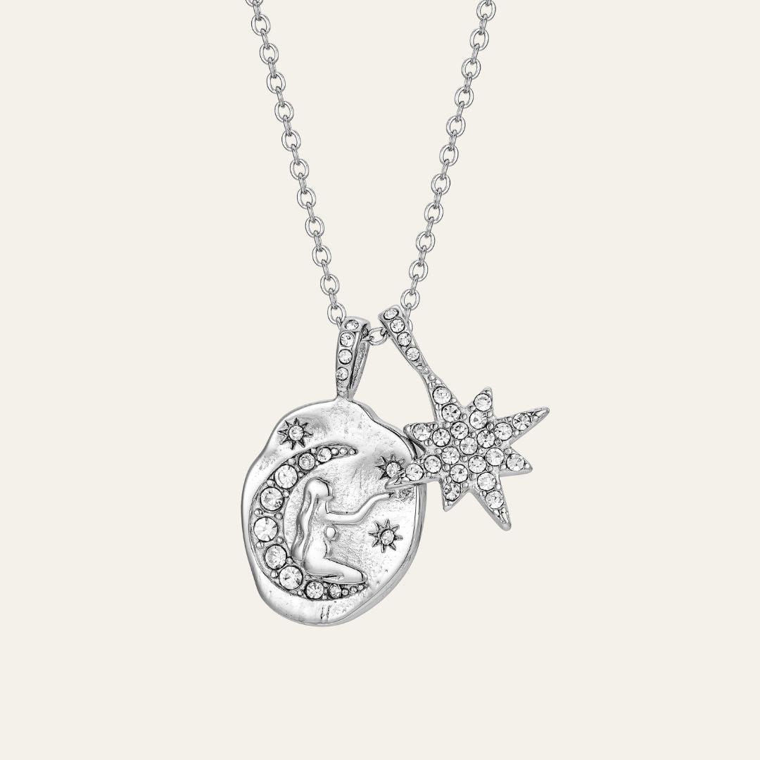 Celestial Necklace in Silver