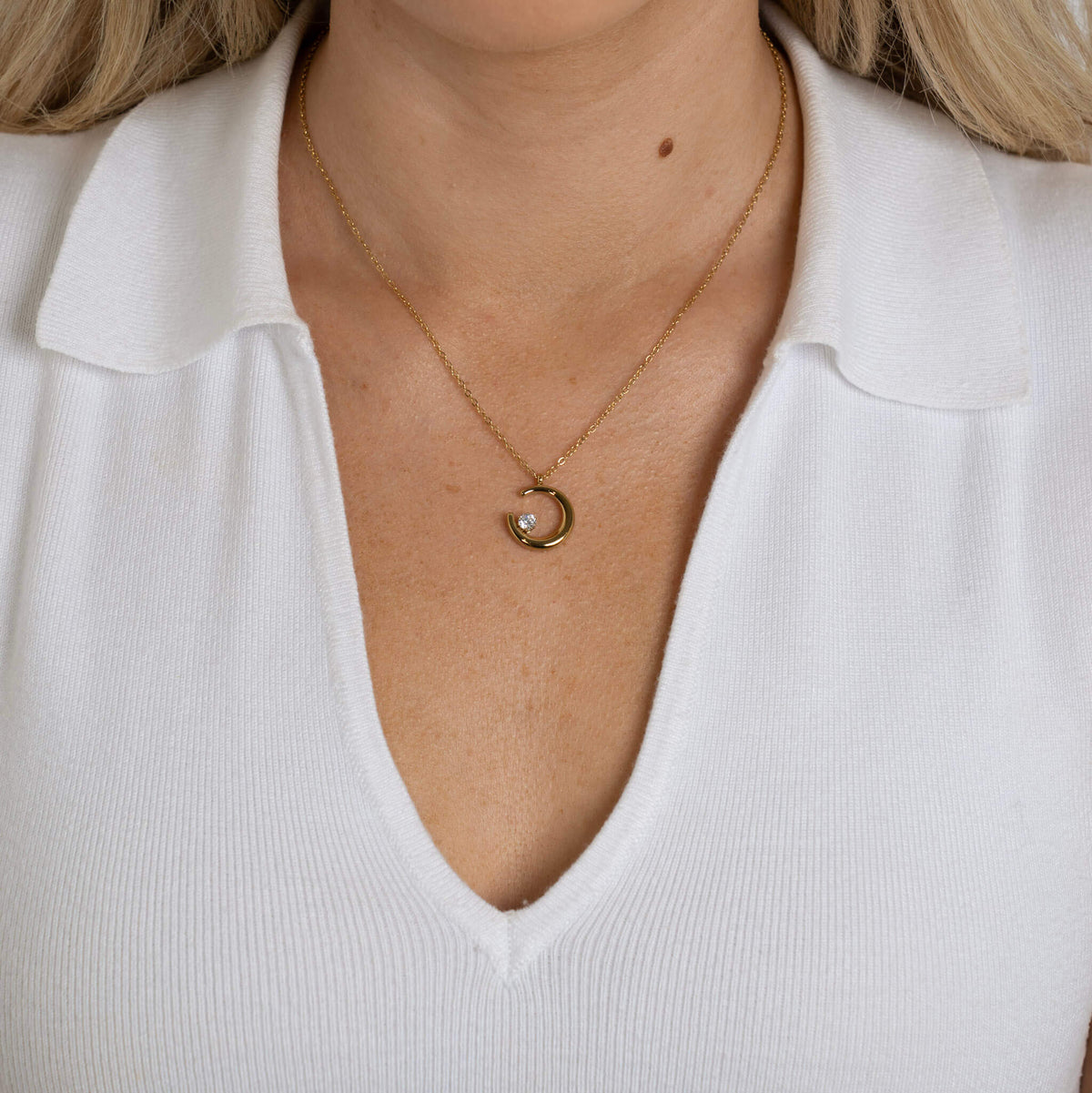 Crescent Necklace