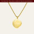 Pre-order: Engravable My Moon Necklace