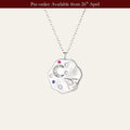 To The Moon & Back Necklace - Silver