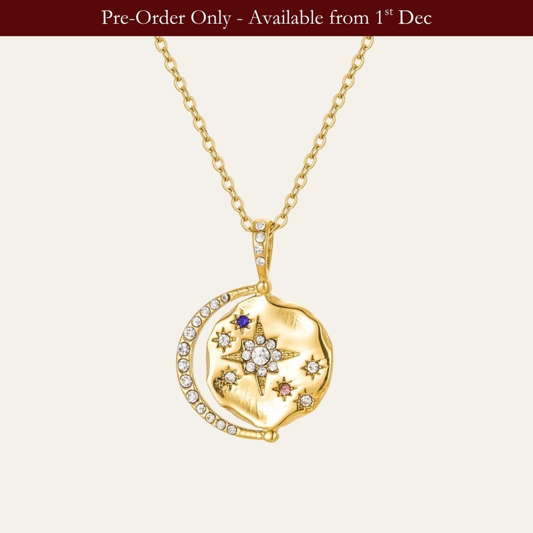 Pre-order: My Sun, Moon & Stars Necklace 1.0 - Gold