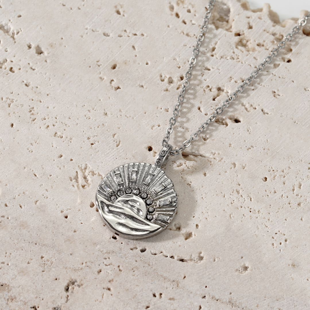 New Horizons Necklace in Silver