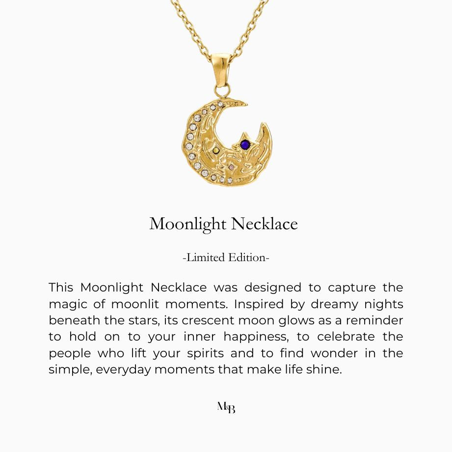 Moonlight Necklace - Gold