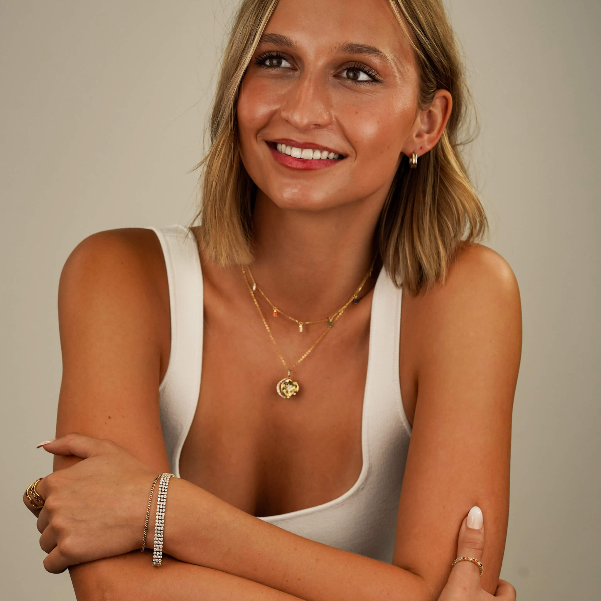 My Sun, Moon & Stars Necklace 1.0 - Gold