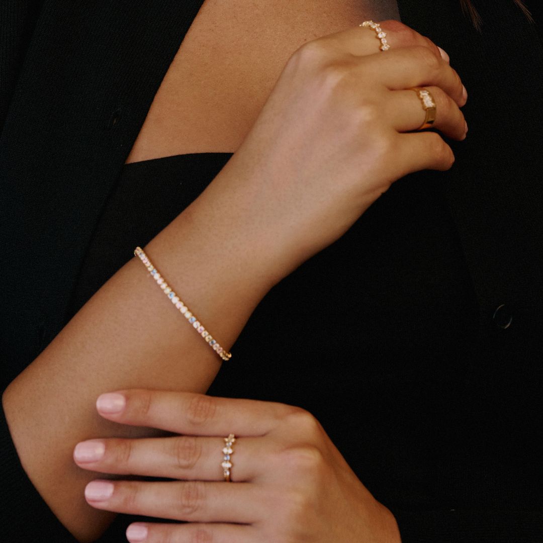 Colourful Billie Tennis Bracelet