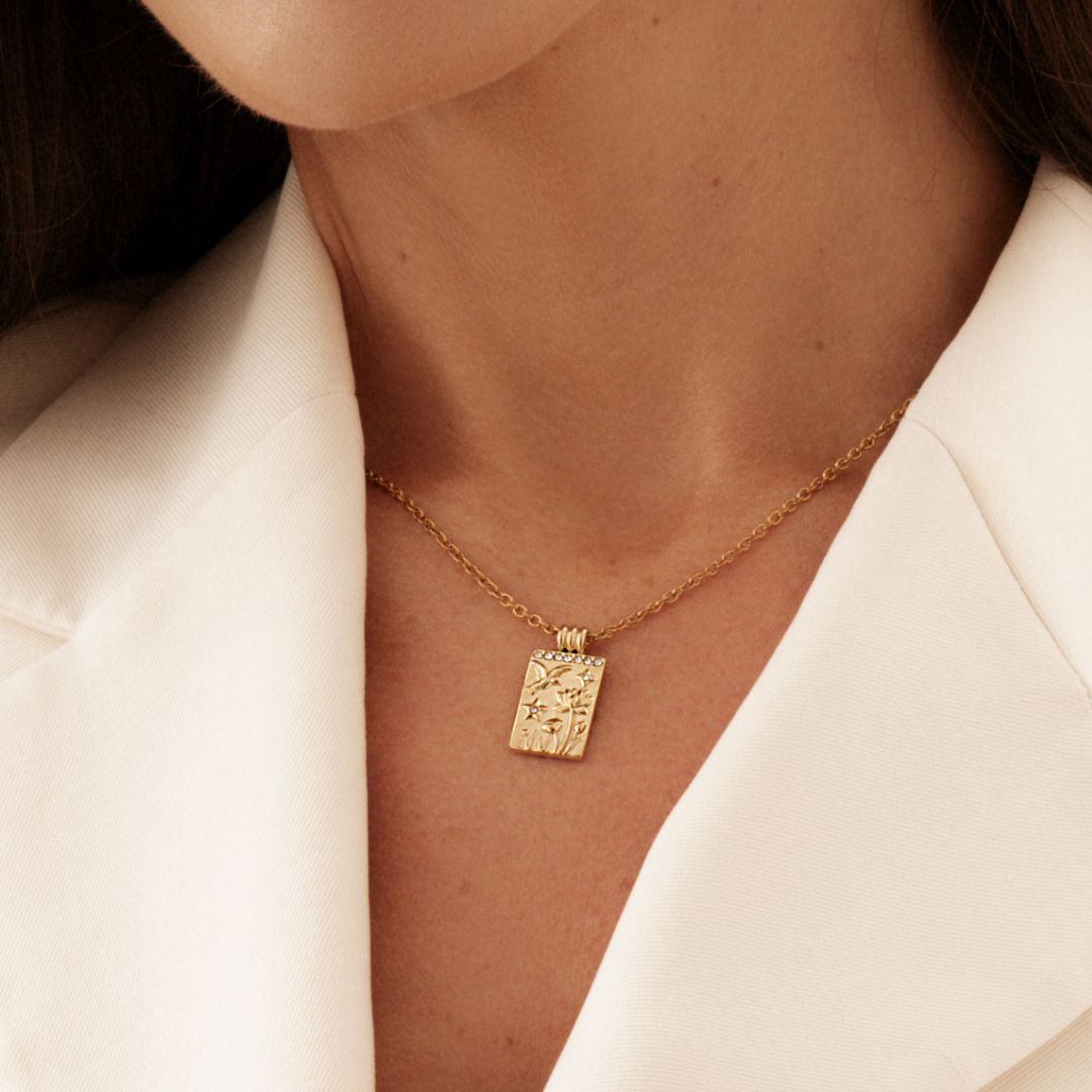 Days Eye Necklace 2.0 - Gold