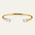 Duet Bangle - Two Tone