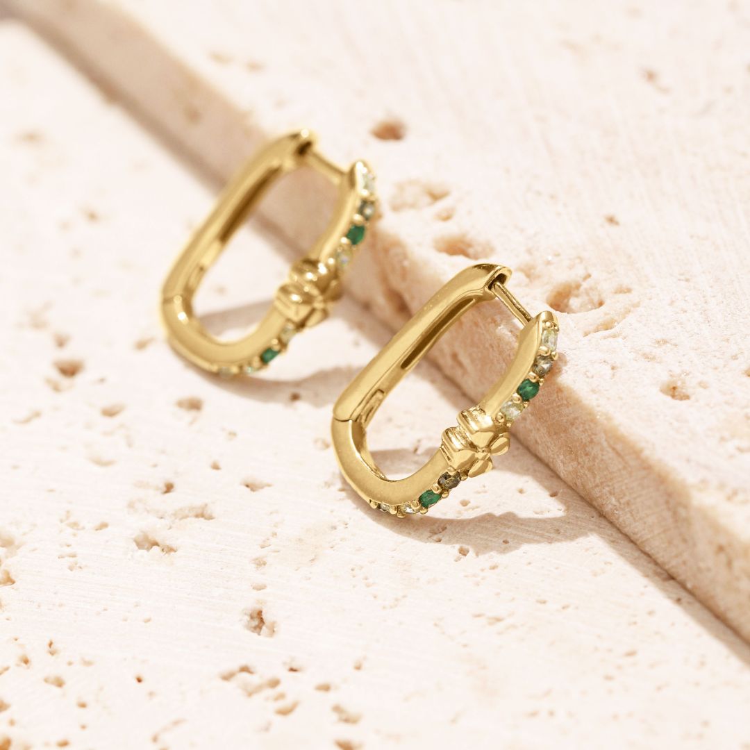 Éire Earrings in Gold