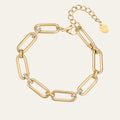 Elevated Link Bracelet - Gold