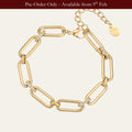 Pre-order: Elevated Link Bracelet - Gold