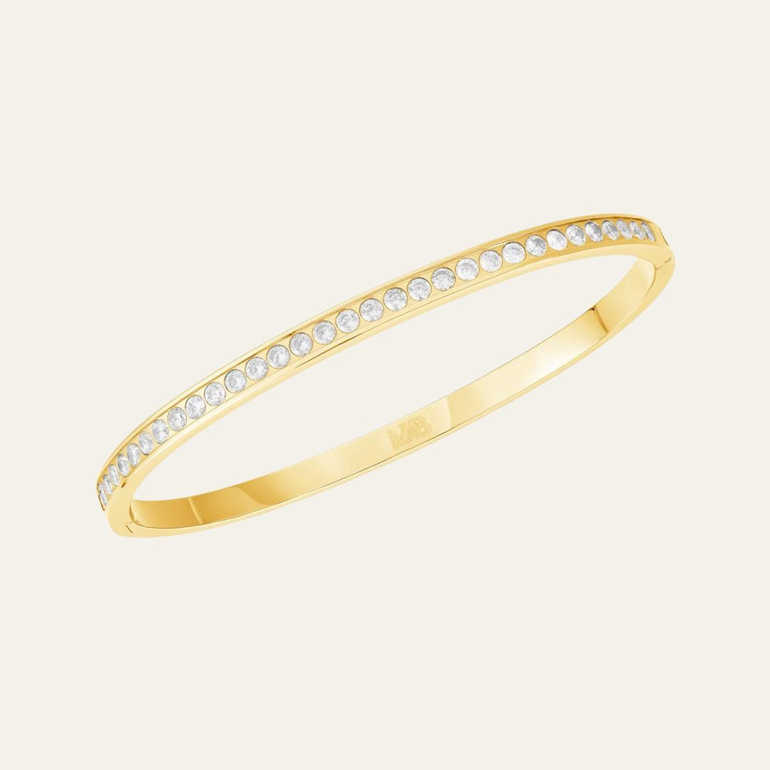 Pre-order: Embellished Bangle - Gold