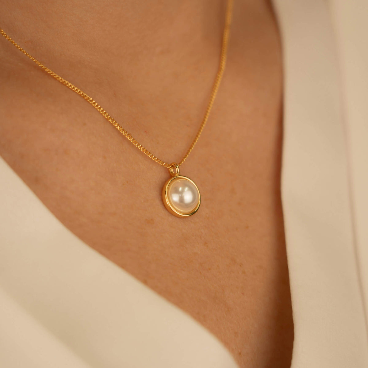 Lilia Pearl Necklace