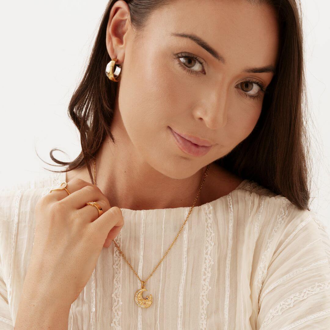 Moonlight Necklace - Gold