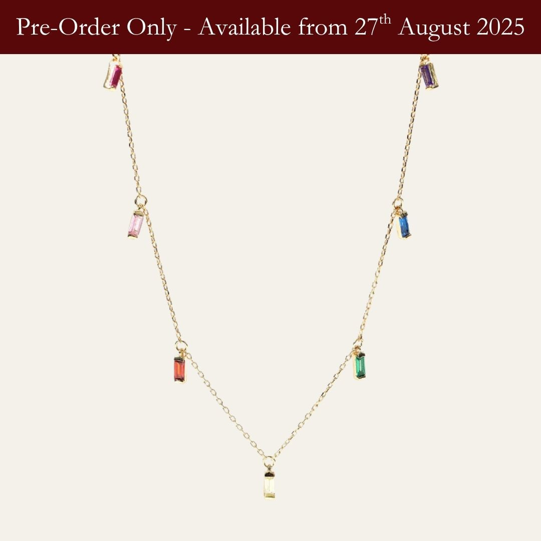 Pre-order: Gold Aura Chakra Necklace