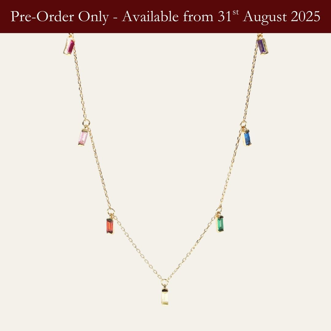 Pre-order: Gold Aura Chakra Necklace