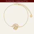 Pre-order: My Sun, Moon & Stars Bracelet - Gold
