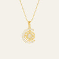 Mini My Sun, Moon & Stars Necklace - Gold