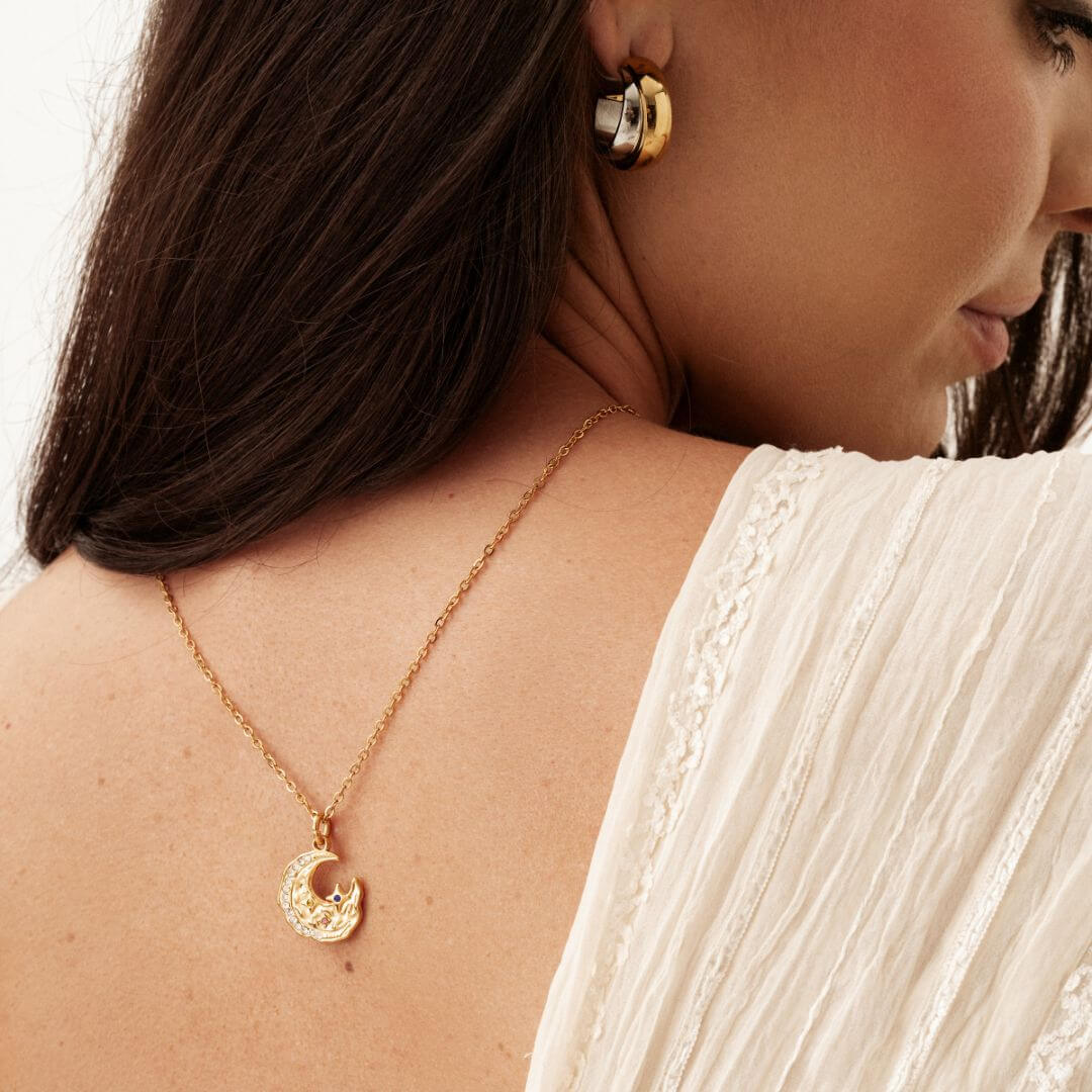 Moonlight Necklace - Gold