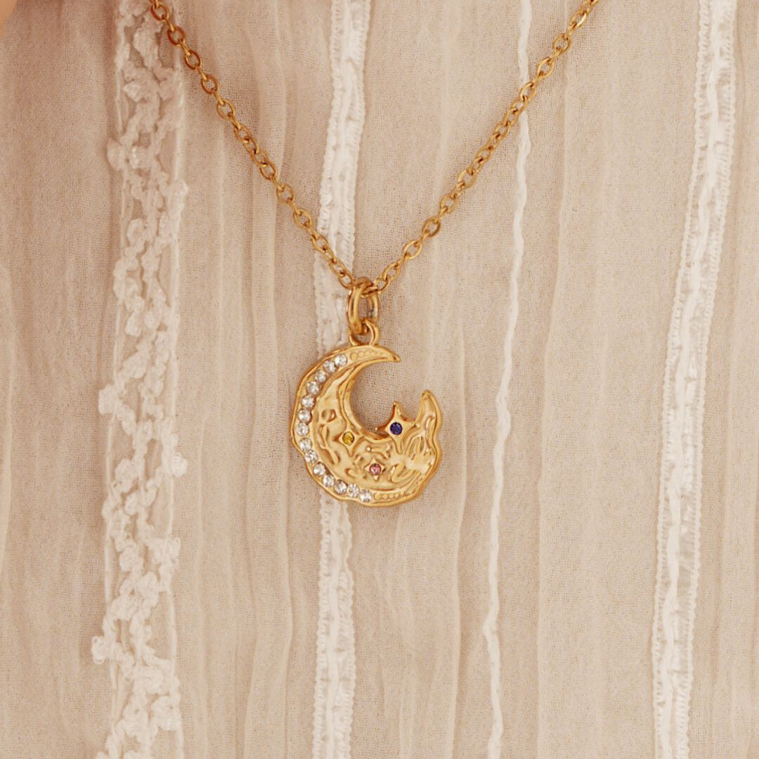 Moonlight Necklace - Gold