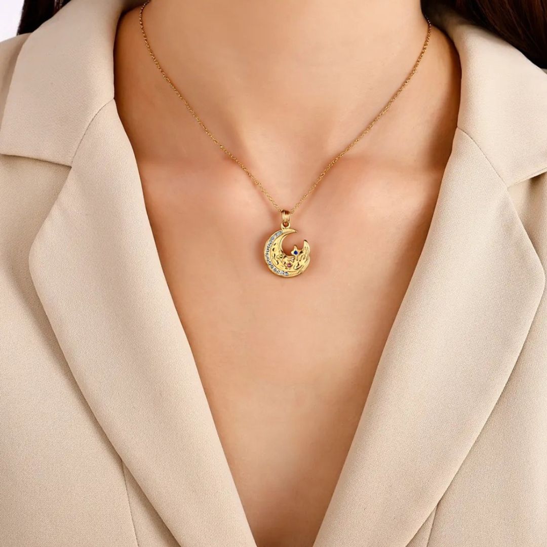 Moonlight Necklace - Gold
