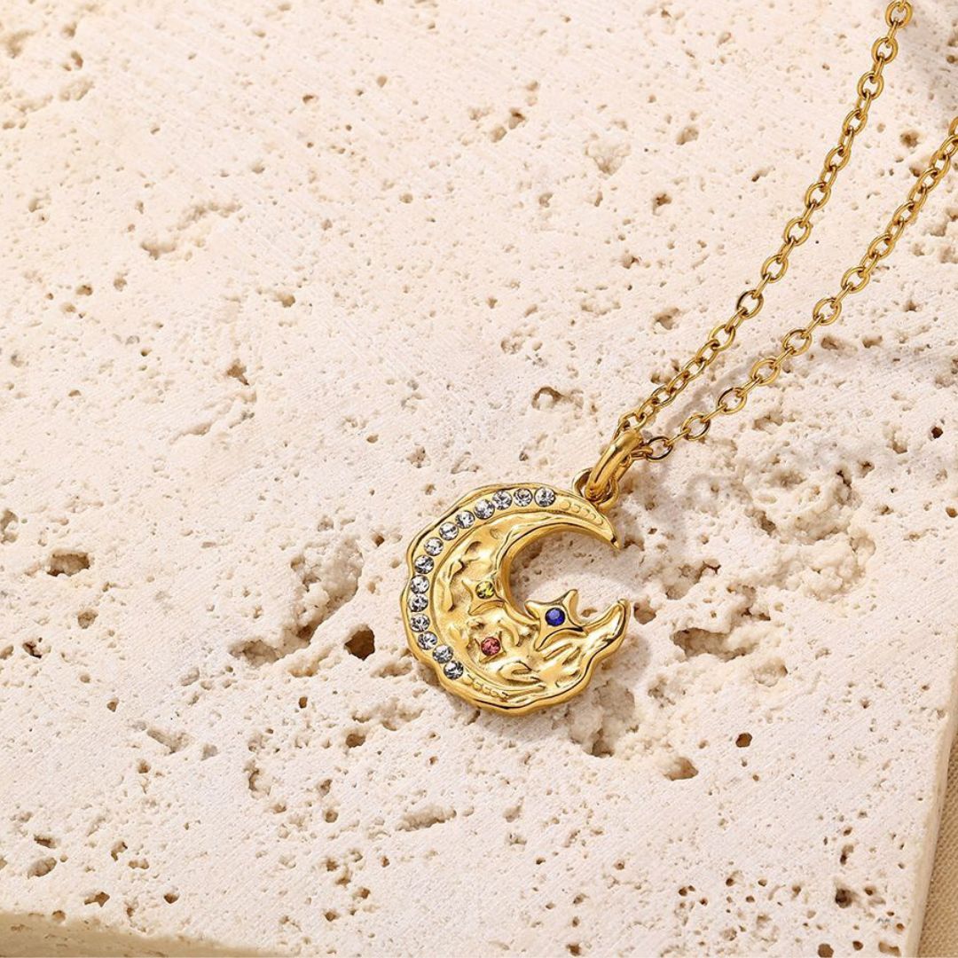 Moonlight Necklace - Gold