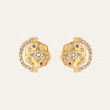 My Sun, Moon & Stars Studs Gold