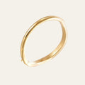 Nurture Wave Bangle - 14k water resistant