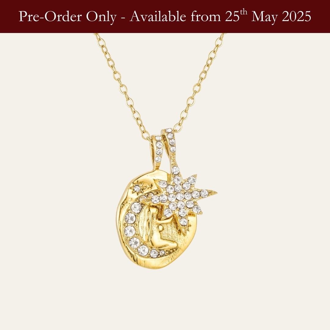 Celestial Necklace in Gold