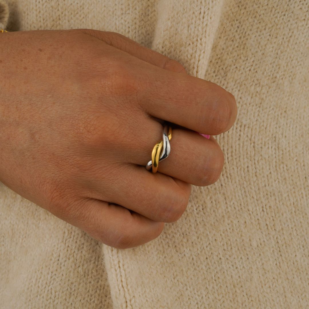 Lumina Two Tone Ring