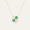 Silver Clover Necklace
