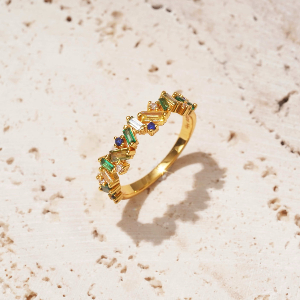 Golden Juniper Ring