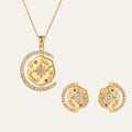 My Sun, Moon & Stars Necklace & Stud Set