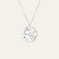 To The Moon & Back Necklace - Silver