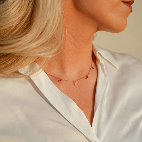 Chakra necklaces are beneficial for physical, mental, and spiritual well-being. They help balance the imbalanced chakras and help to open blocked chakras.